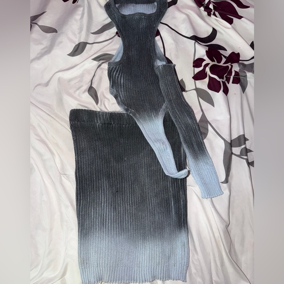 Blue & Grey Custom Matching Set - Picture 2 of 2